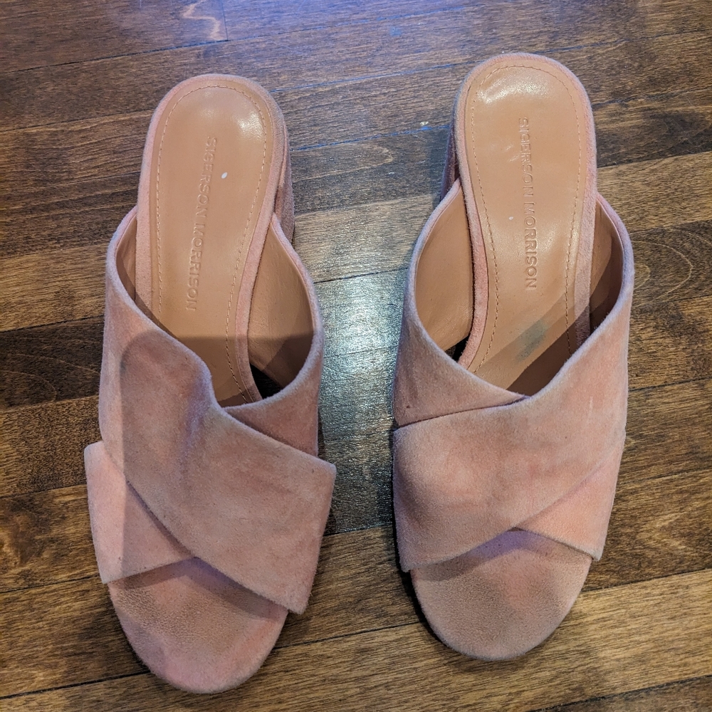 Sigerson Morrison block heel sandals